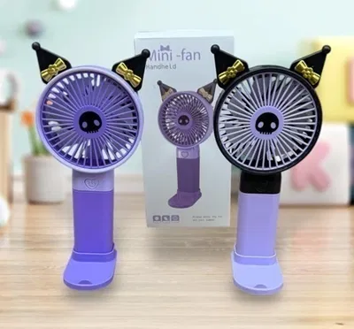 VENTILADOR PORTATIL CON BASE KUROMI