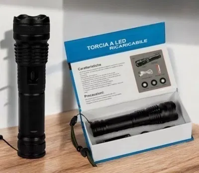 LINTERNA RECARGABLE C/ZOOM P50 2000 LUMENS