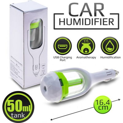 Ambientador Y Humidificador Para Auto Vaporizador De Aire Aromaterapia
