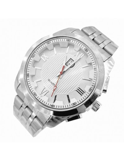 Reloj Pulsera Analogico Con Numeros Romanos Hebilla Expansible QUARTZ