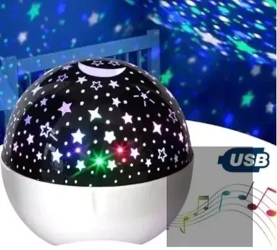 VELADOR BLUETOOTH GALAXIA CON PARLANTE
