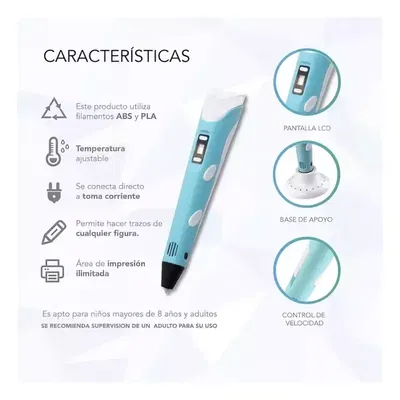 Lapicera 3D