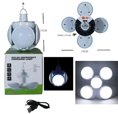 LAMPARA CAMPING SOLAR RECARGABLE