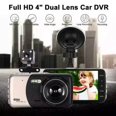 CÁMARA PARA AUTO DVR FULL HD 1080P VISIÓN TRASERA ESPEJO GRABADORA