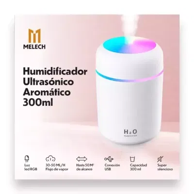 Humidificador Con Luces Rgb