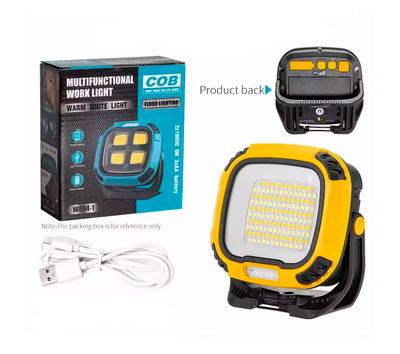 LINTERNA REFLECTOR c/ POWER BANK MEGA POTENTE