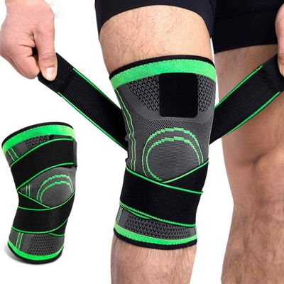 Rodillera Venda Elástica Soporte Compresión Con Velcro Para Rodilla 