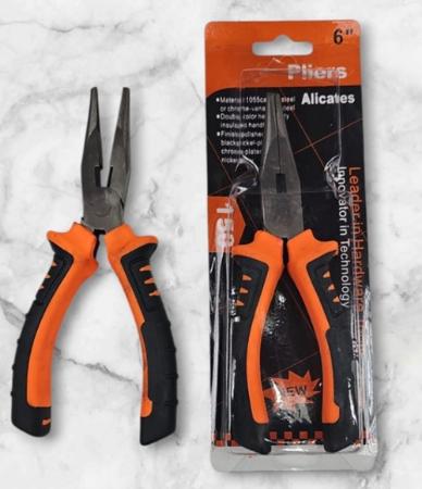 PINZA DE PUNTA 6" EN BLISTER