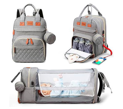 MOCHILA PAÑALERA MATERNAL c/ CUNA