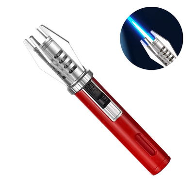 Encendedor De Presicion Recargable Gas Butano Llama Soplete 13cm