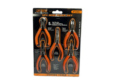 JUEGO DE MINI PINZAS 5PCS