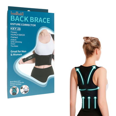 Corrector De Postura Soporte Ajustable Para Espalda Y Hombro