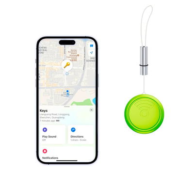 Smart Tag Localizador Compatible con Apple Find My – Bluetooth iOS