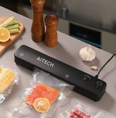 Selladora al Vacío Attech Home Style – Conserva alimentos por más tiempo