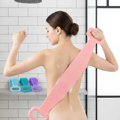 Esponja Exfoliante Silicona Espalda Masajeador