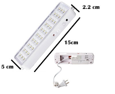 Luz de Emergencia LED Kingstar - 30 LEDs - ¡Nueva en Caja!