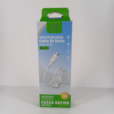 CABLE USB-MICRO CARGA RAPIDA MALLADO 1M