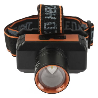 Linterna LED Lampara Minero Con Vincha Ajustable Zoom Optico 300 Lumens