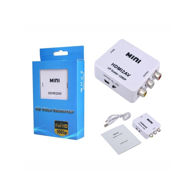 Conversor Hdmi A Rca Audio y Video 1080p