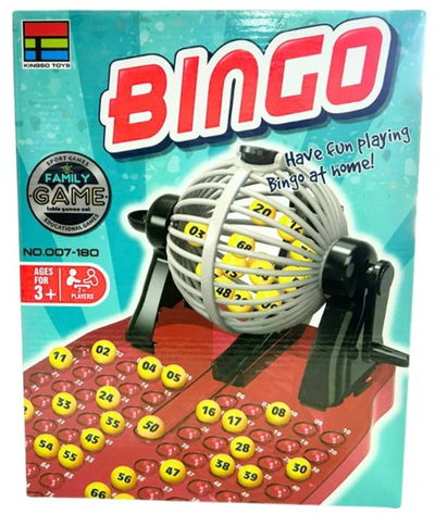 BINGO CON 48 CARTONES 90 NUMEROS CAJA VERDE