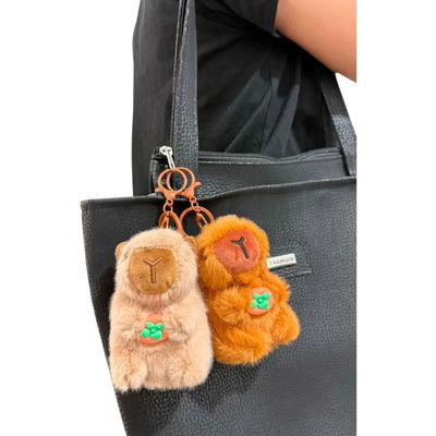 Llavero Peluche Capybara Carpincho Con Sonido