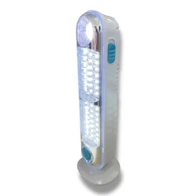 Lámpara De Emergencia Led Recargable Con Carga Solar