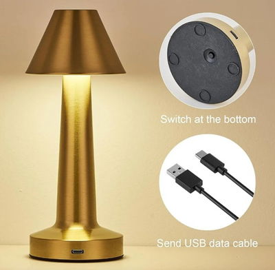 LAMPARA TACTIL 3 TONOS DE LUCES