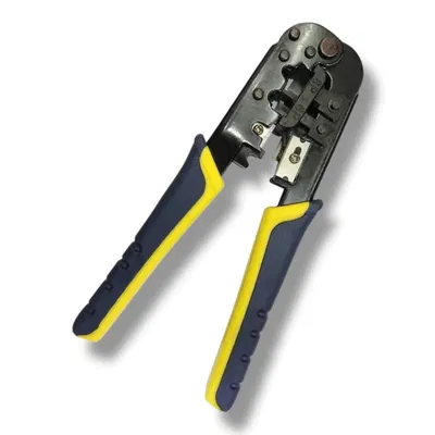 Pinza Crimpadora De Acero Para Conectores Rj11/Rj45 Cat5E