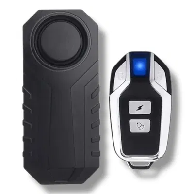 Alarma Antirrobo Inalámbrica Control Remoto Moto, Bici O Monopatín 