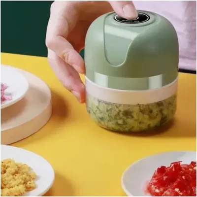 Mini Procesadora Eléctrica Portátil 250Ml Recargable Usb