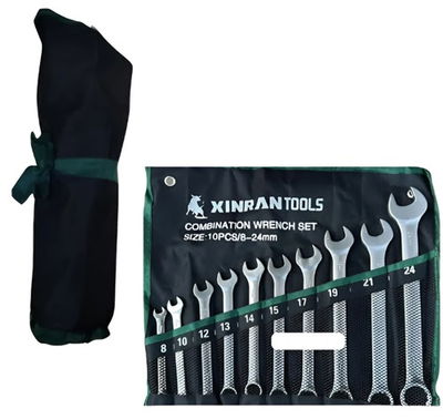 LLAVES COMBINADAS 10 PCS 8MM-24MM