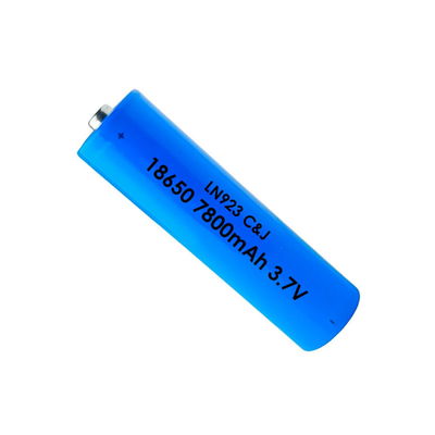 Pila Bateria Recargable Cilindrica 18650 7800mAh 3.7V Punta Teton