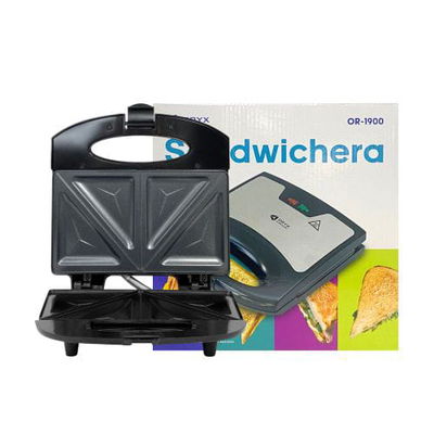 Sandwichera Tostadora Oryx Antiadherente 750w Tostados Full