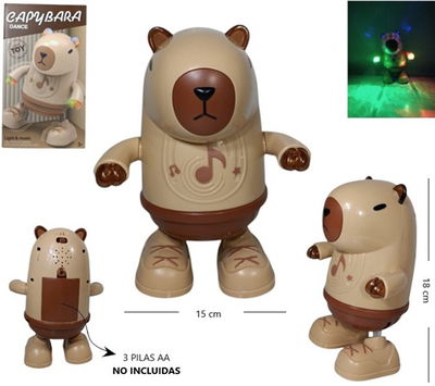 JUGUETE CAPYBARA BAILARIN/CANTA
