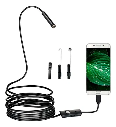 Cámara Boroscopio Endoscopio 3.5 Mts Usb Android Celular Pc