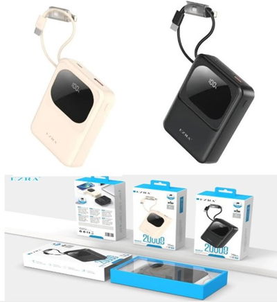 CARGADOR PORTATIL 20000mAh 22.5W IPH - TC 