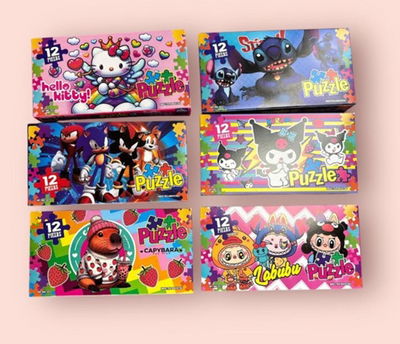 ROMPECABEZA INFANTIL PERSONAJES 12 Piezas