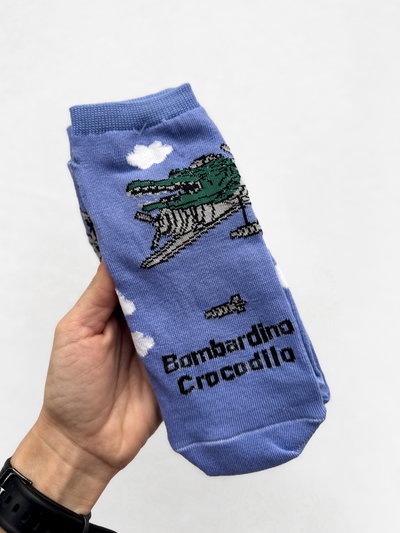 SOQUETE BOMBARDINO COCODRILO  