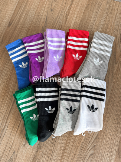 MEDIAS ADIDAS RAYAS 3/4