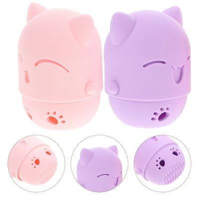 Contenedor porta Blender esponja de maquillaje silicona