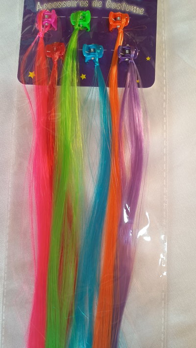 Mechas x6 de color lacio