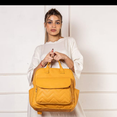 Mochila Mostaza