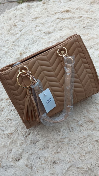 Cartera Male Beige