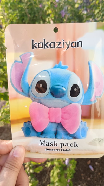 Mascarilla Stitch moño