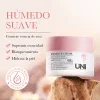 Crema hidratante de rosa con ácido hialurónico