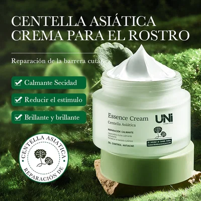 Crema de centella asiática control de oleosidad y antiage con propiedades calmantes