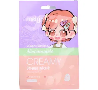 Mascarilla Cremosa Niacinamida Mely
