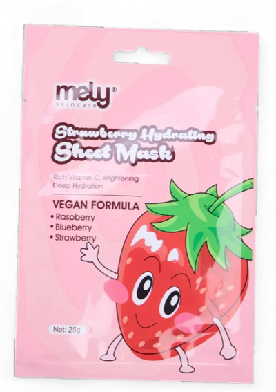 Mascarilla Facial Frutilla Arándanos y frambuesa 🍓🫐 Mely