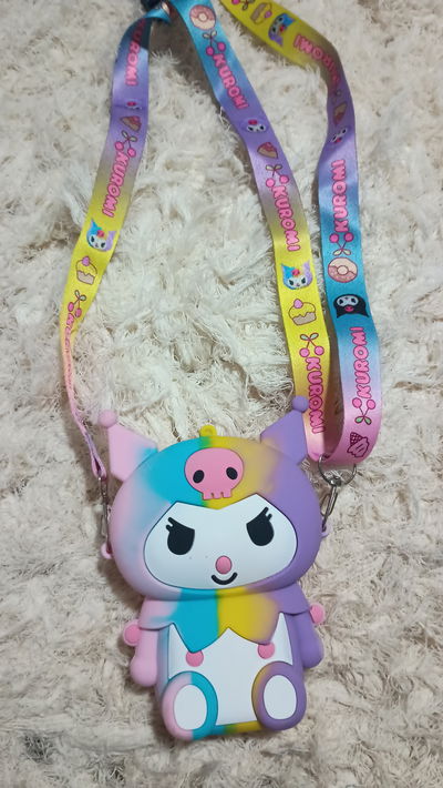Cartera silicona kuromi