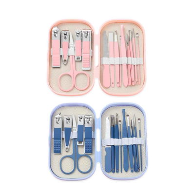 Set manicuría x14pzs Azul